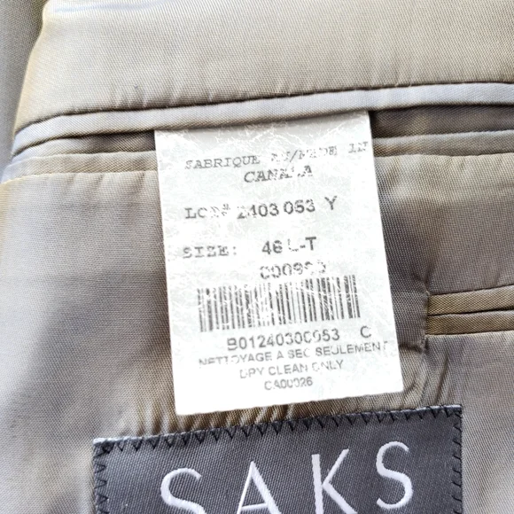 Saks Fifth Avenue Blazer - Picture 7 of 9